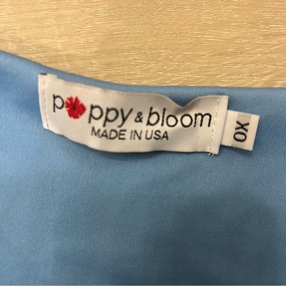 Poppy & Bloom Dress size 12 0X Geometric Print Made In USA A-Line - Picture 2 of 8